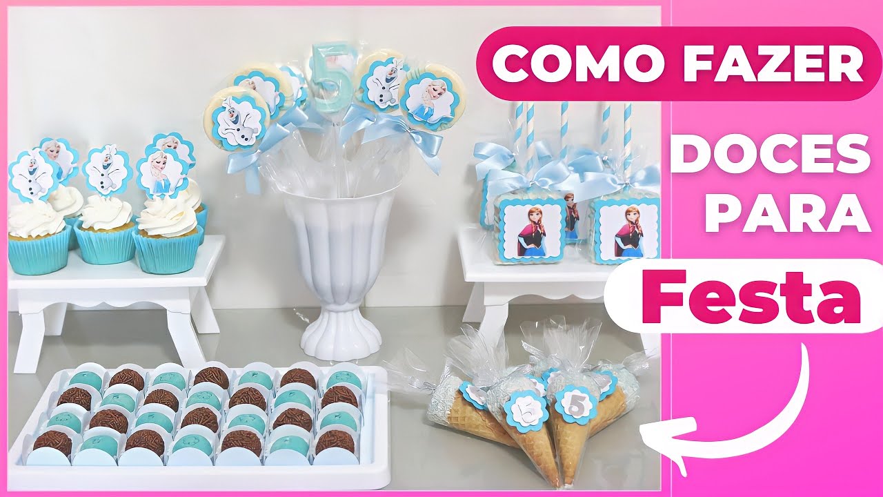 FAZENDO DOCES PARA FESTA | PASSO A PASSO | DOCE ROTINA