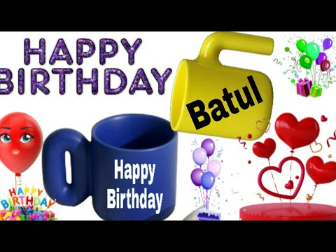 Happy birthday Batul/Happy birthday song for Batul/Happy Birthday wishes cake for Batul