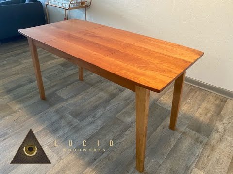 Building A Mid Century Modern Dining Table With Leaf
