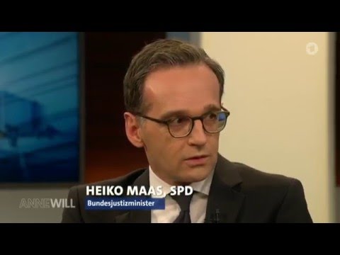 Heiko Maas und sein Sprecher bei Anne Will: Der einsame Klatscher  | Pannen-TV