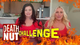 FUNNY BUT BRUTEL DEATH NUT CHALLENGE AND AMAZON GIVEAWAY WINNER ANNOUNCEMENT  (CAUTION SUPER HOT)