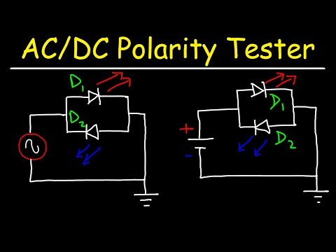 AC DC Polarity Tester Circuit Using LEDs - Electronics