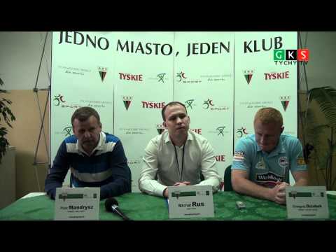 31. kolejka: GKS Tychy - Calisia Kalisz 4:0. Pomeczowa konferencja