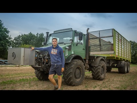 Making of Mais Häckseln | Unimog Heckscheibe reparieren | Silo festfahren | Mog Vlog 6#