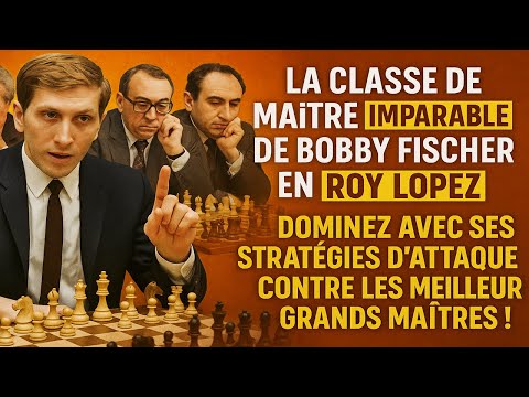 La Classe de Maître de Bobby Fischer sur Roy Lopez : Dominez avec ses Stratégies d’Attaque !