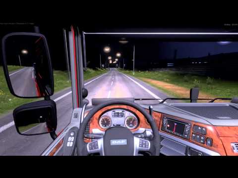 Euro Truck Simulator 2 Multiplayer #1 - Daf XF Euro 6