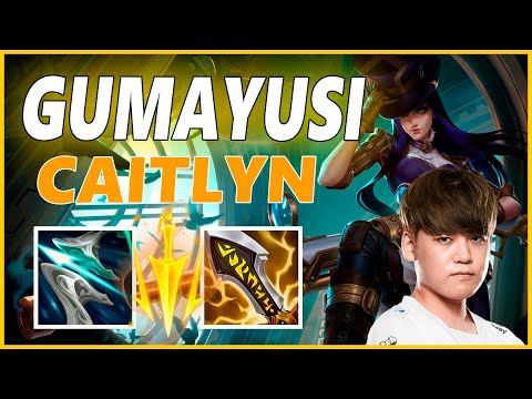 ⚡GUMAYUSI CAITLYN ADC GAMEPLAY⚡SEASON 12 LEAGUE OF LEGENDS