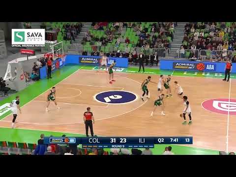 DENIED! Block by Cameron Houindo (Cedevita Olimpija – Perspektiva Ilirija, 7.12.2025)
