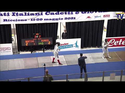 Italian Championships 2021 CWF - L4 - Irene Bertini v Karina Biasco