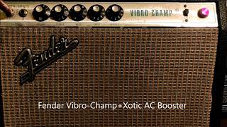 Video thumbnail for Xotic AC Booster vs Fulltone Fat-Boost v1 by rocken30