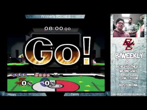 BC Biweekly 8: Winner's Round 2 - Happy (Falco) vs. Twisty (Jigglypuff)