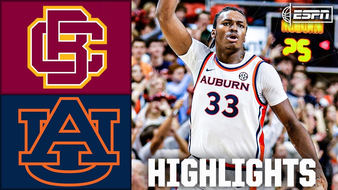 OT THRILLER 🚨 Bethune-Cookman Wildcats vs. Auburn Tigers | Full Game Highlights | ESPN CBB