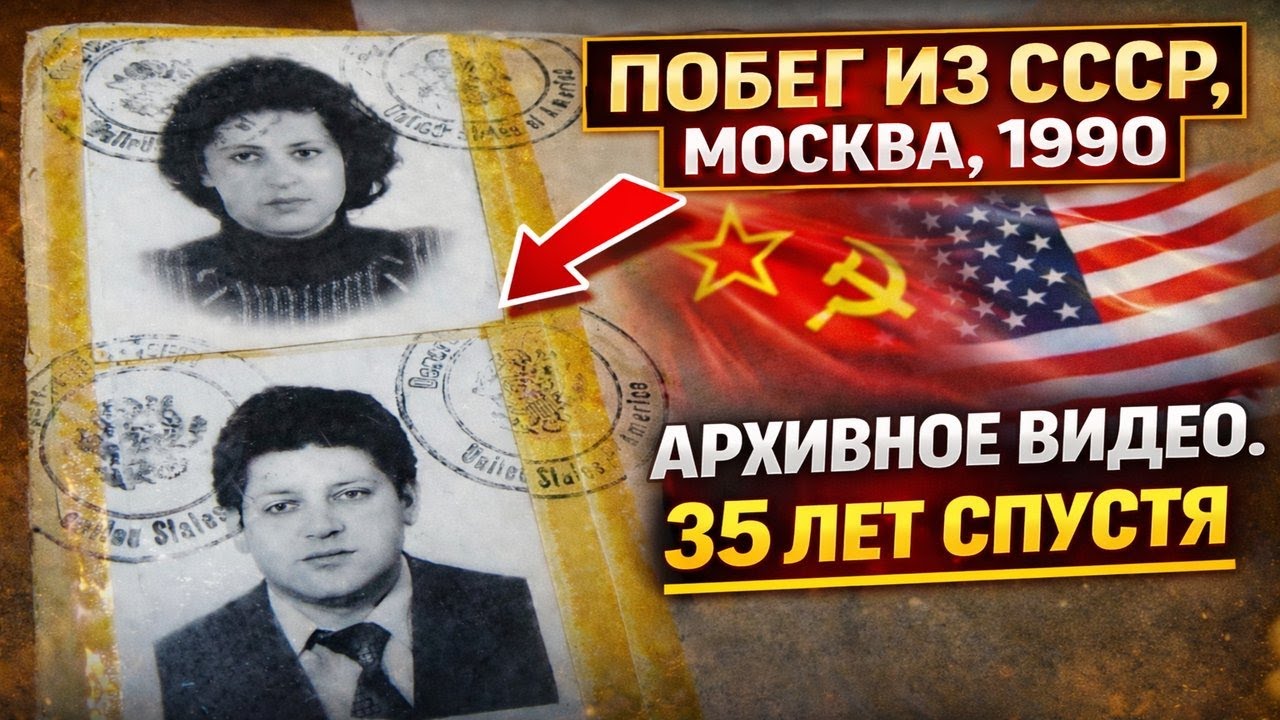 Побег из СССР: Москва, 1990. Наша история