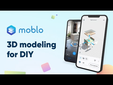 Moblo - 3D furniture modeling video