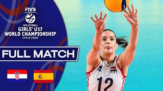 Croatia vs. Spain - Pool Play | Girls' U17 World Championship - 2026