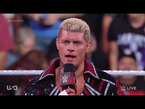 Dominik Mysterio confronts Cody Rhodes - WWE RAW 9/18/2023