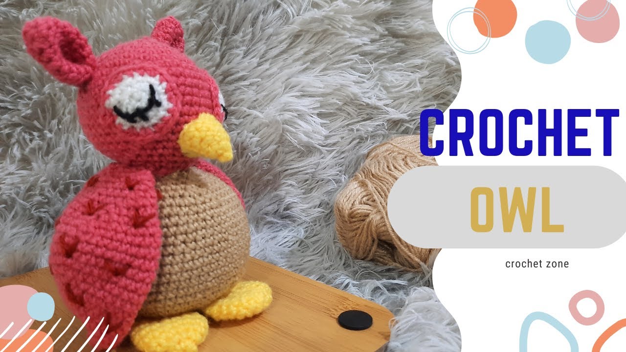 crochet owl free  pattern
