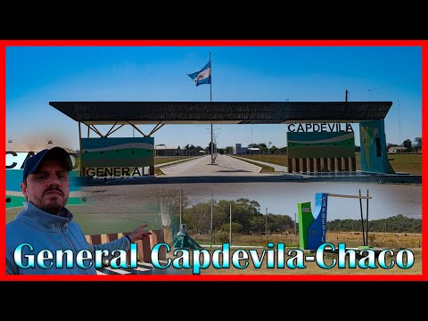 Un Pueblo Pequeño con todas sus Calles Asfaltadas - General Capdevila-Chaco-Argentina
