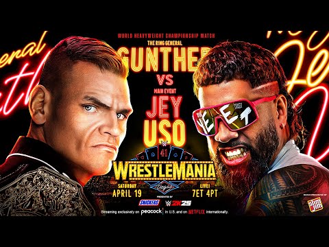 WWE World Heavyweight Title Bout To Open WWE WrestleMania 41 Saturday