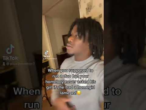 When homeboy don’t put you on his girl homegirl 😂