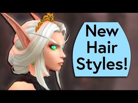 New Hairstyles in Shadowlands! Beta Preview