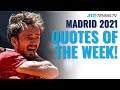 Medvedev Hates Clay & Nadal Spoils the Birthday Party! Best ATP Tennis Quotes From Madrid 2021 ?