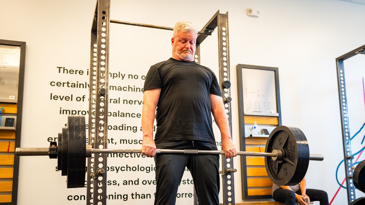 Tom became stronger in his 60s than in his 20s through strength training