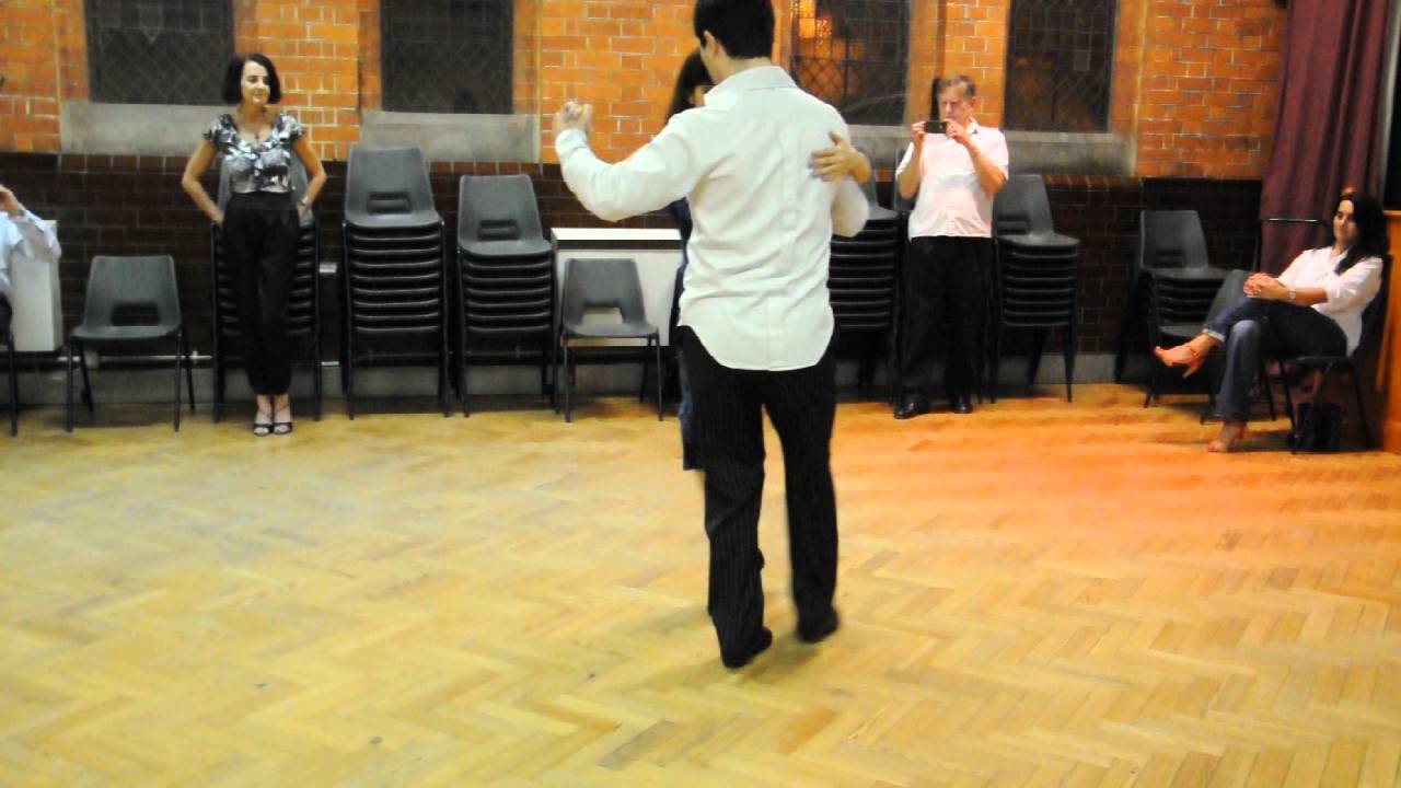 Cristian Petitto & Nayla Vacca after class demo: enrosques