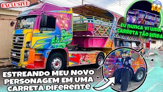 VLOG - UM DIA DE PERSONAGEM NA CARRETA DIVERSÃO 🤩