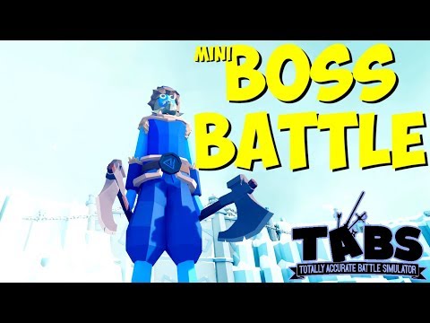 Mini Boss Battle(#4) : Ullr / Awaken God - TABS Unit Possession Update