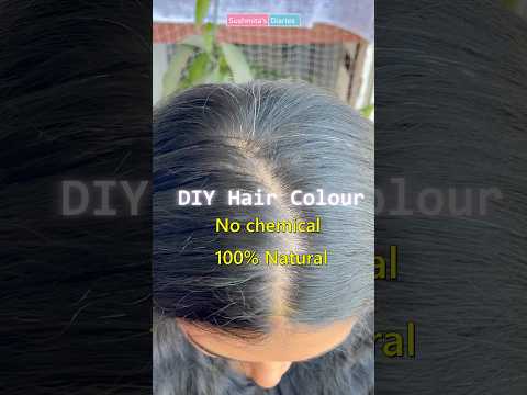 1 Wash DIY Hair Dye |100% Natural Hair Color with Visible Results in Just 1 Wash |Sushmita's Diaries