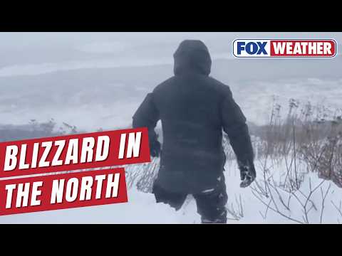 Blizzard Blasts The Midwest With Vicious Winds, Roaring Waves