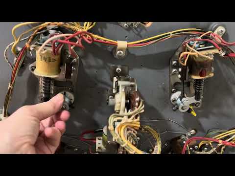 Flipper coil fried on a 1974 Bally Sky Kings EM pinball machine