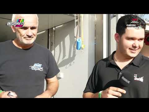 Jul14 at TWW Cairns Speedway - Inspired Signs Pitwalk