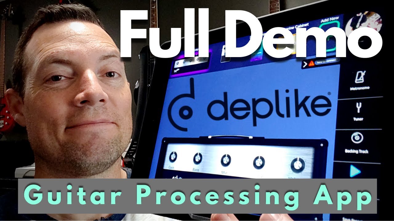 Deplike Mobile Guitar Rig | Demo App on iOS