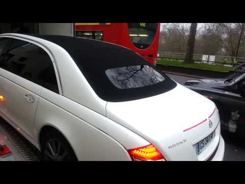 Maybach 62s Landaulet Delivery in London