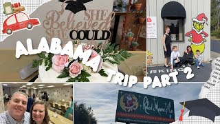 Part 2 Of Our Road Trip To Alabama | Graduation, Party, Christmas