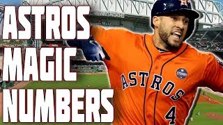 Houston Astros Magic Numbers - MLB Playoffs 2019