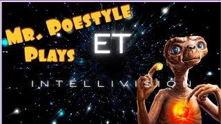 Mr. Poestyle Plays ET A Homebrew Game On The Intellivision