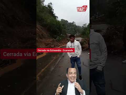 Fuerte lluvia deja incomunicados sectores en Echeandia, provincia de Bolivar