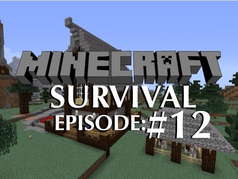The Lodge and Nether|Minecraft Survival Episode 12