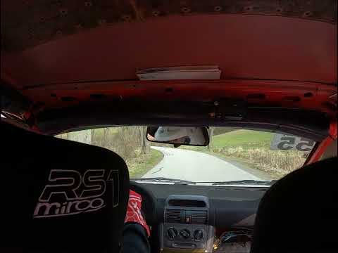 2 Rajd Natury- OS 2 Gostków - A. Żuk/ M. Jagiellicz - Opel Corsa