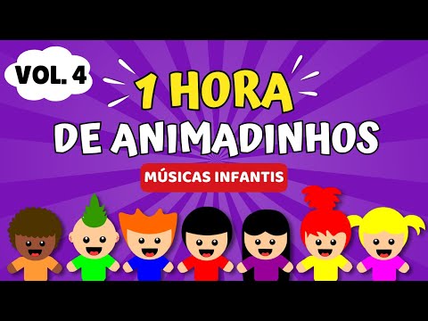 1 HORA DE MÚSICA INFANTIL - (Animadinhos Vol. 4)