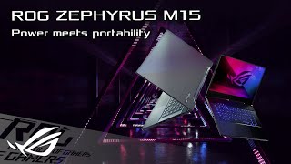 Video 0 of Product ASUS ROG Zephyrus M15 GU502 Gaming Laptop