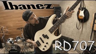 Video thumbnail for Ibanez RD707 Bass Guitar by RockVlogs (Todd Freeby)