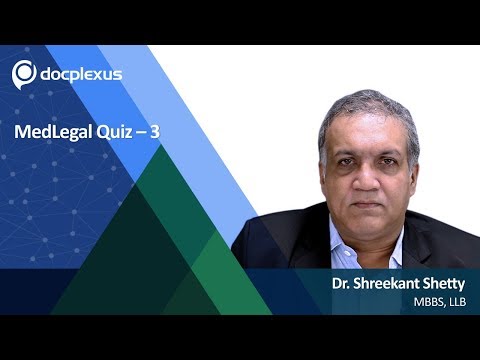 What Do You Do Doctor? MedLegal Quiz - August