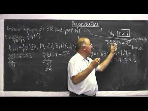 2/2 Lectia 577 Teorema impartirii cu rest Divizorii unui nr. Criterii divizib. Metoda falsei ipoteze