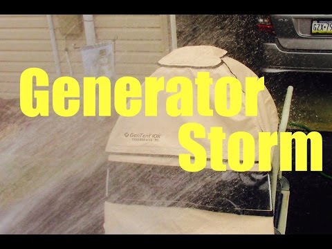 Gentent generator canopy demonstration & review