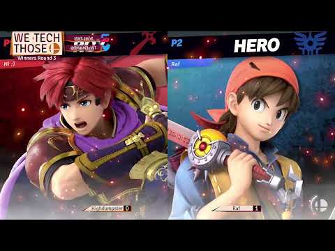 We Tech Those #100 Highdumpster (Villager, Roy) vs Raf (Hero)