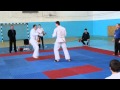 Юношеский чемпионат по Киокушинкай карате 06.04.2013 - Видео | Шевелёв Александр - Вивдич Александр (2-й круг, полуфинал)